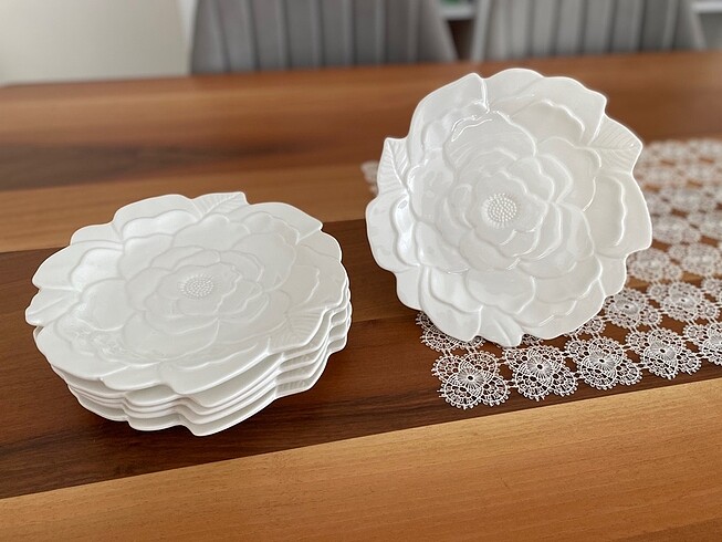 Paşabahçe Paşabahçe gül tabak (orijinal)