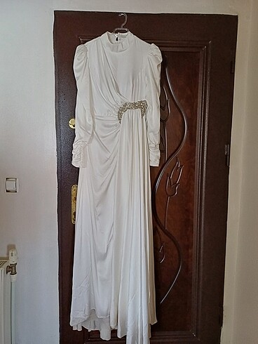 40 Beden Beyaz Abiye /Nikah elbisesi