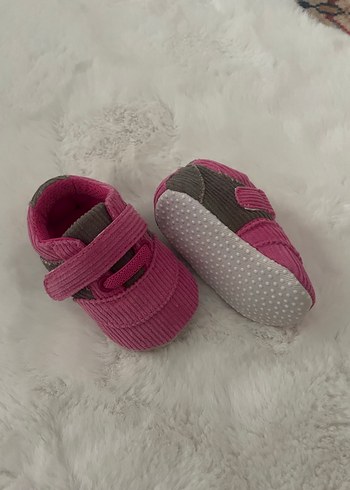 Kız Bebek Pembe İlk Adım Ayakkabısı - Görsel 2