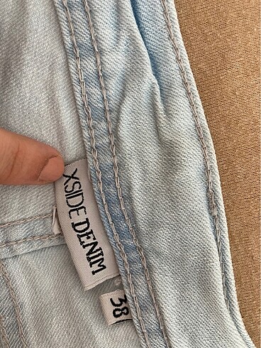 Kısa kot pantolon - Görsel 6