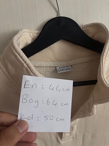 s Beden DEFACTO YAKALI SWEATSHIRT