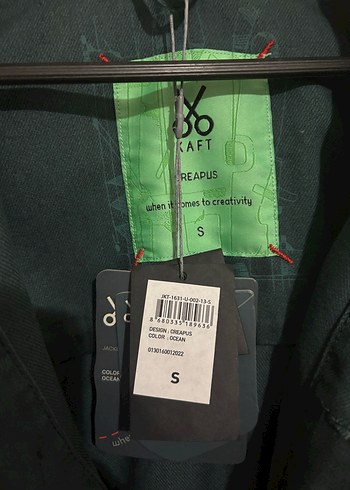 Düğmeli Yeşil Pamuklu Erkek Gömlek - Görsel 2