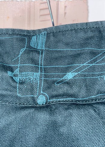 Düğmeli Yeşil Pamuklu Erkek Gömlek - Görsel 6