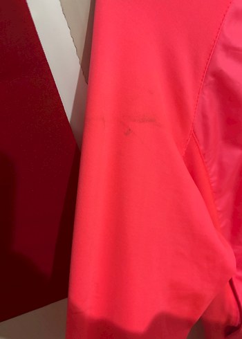 Pembe Nike Fermuarlı Spor Kadın Ceket - Görsel 3