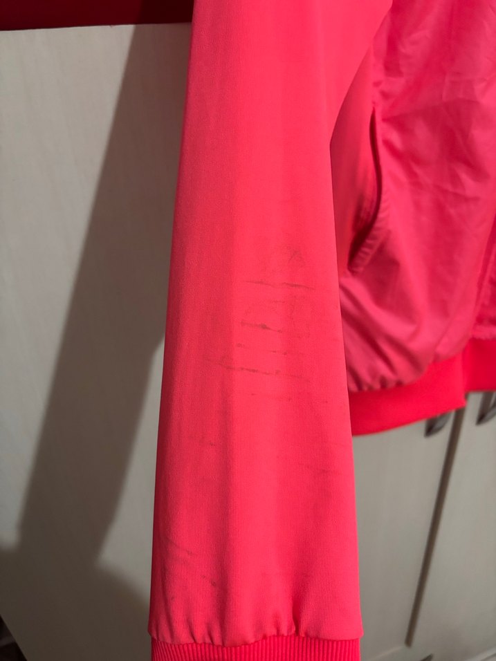 Pembe Nike Fermuarlı Spor Kadın Ceket - Görsel 2