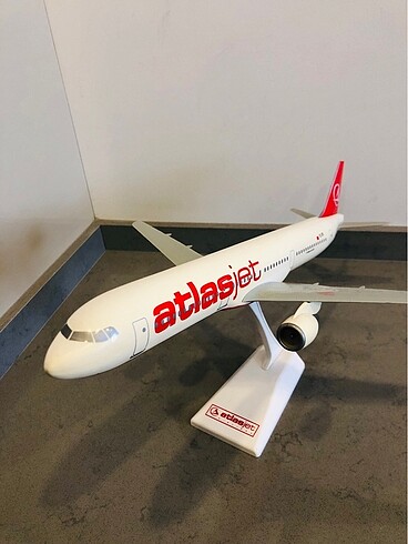  Model uçak atlas jet 45 cm