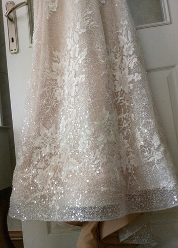 Etiketli balık model çok sık gelinlik - Görsel 5