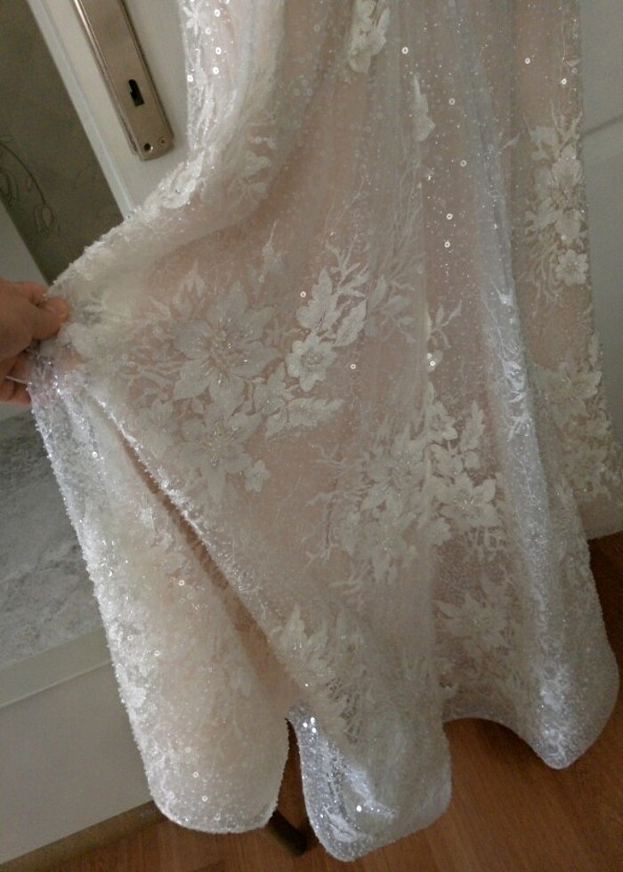 Etiketli balık model çok sık gelinlik - Görsel 4