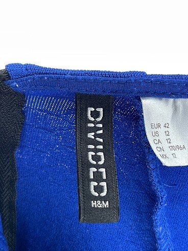 42 Beden mavi Renk H&M Kısa Elbise %70 İndirimli.