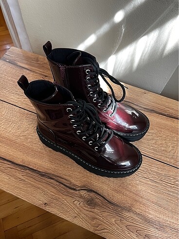 38 Beden H&M Bordo Bot