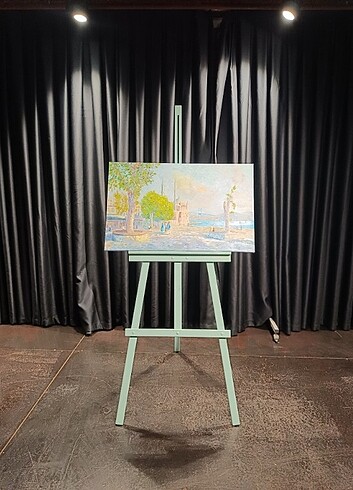 Diğer Yağlı boya tablo İstanbul Ortaköy 50*80cm El yapımı imzalı
