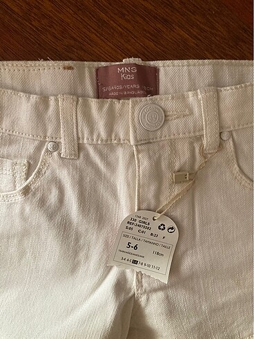 Mango Kids Mango kız çocuk şort 5-6yaş etiketli