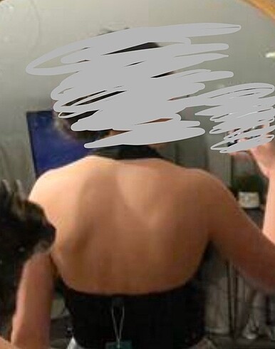 l Beden siyah Renk Crop Siyah