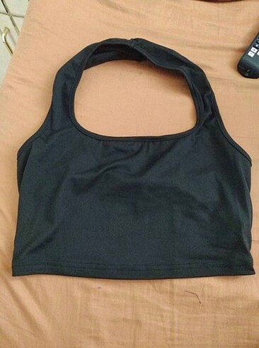 Sheinside Crop Siyah