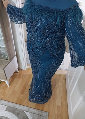 Tesettür abiye elbise - Görsel 6