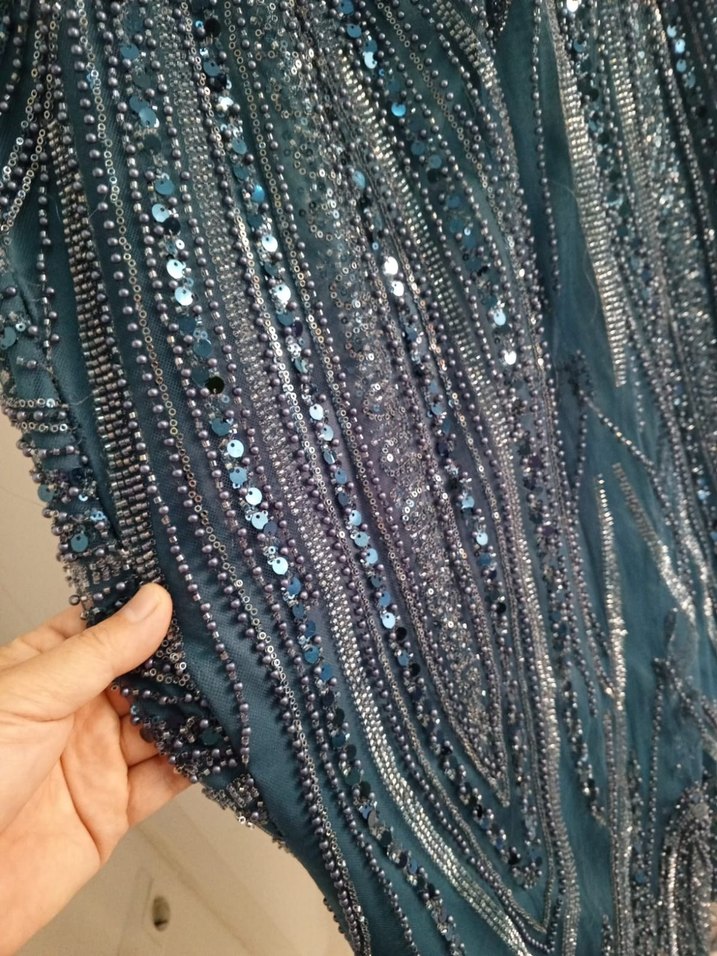 Tesettür abiye elbise - Görsel 4