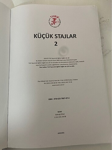 KÜÇÜK STAJLAR KONU KİTABI - Görsel 3