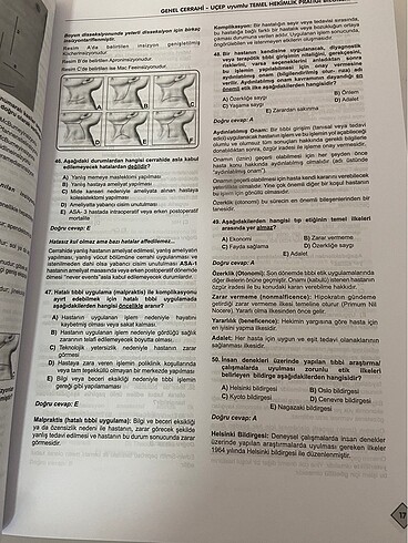GENEL CERRAHİ SORU KİTABI KLİNİSYEN - Görsel 3