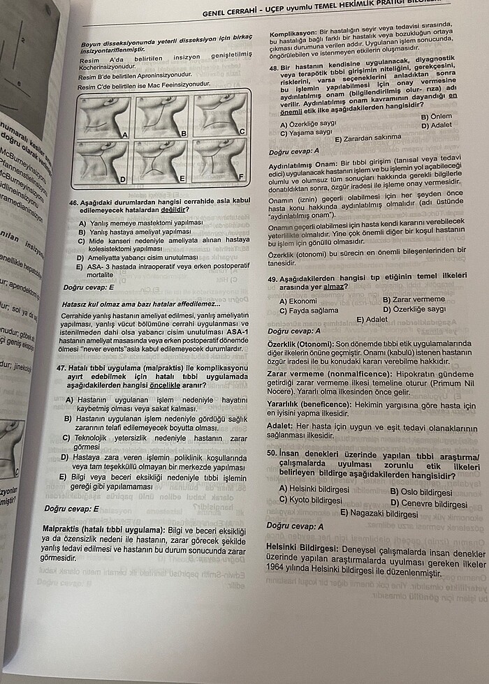 GENEL CERRAHİ SORU KİTABI KLİNİSYEN - Görsel 3