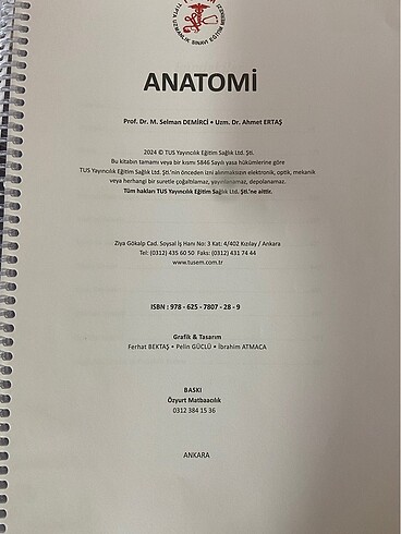 ANATOMİ KONU KİTABI - Görsel 9