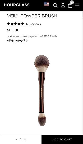Hourglass Veıl Powder Brush