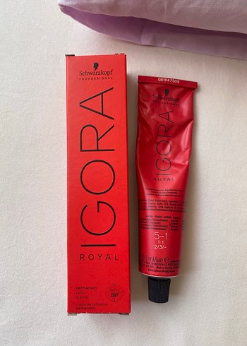 Schwarzkopf Schwarzkopf Igora Royal Saç Boyası 5-1 Açık Küllü Kahve