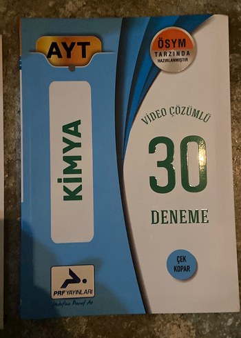 AYT Fizik 30 Deneme Kitabı - Görsel 2