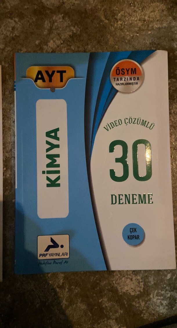 AYT Fizik 30 Deneme Kitabı - Görsel 2