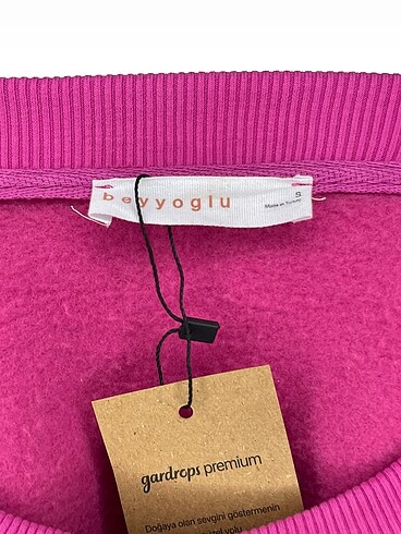 s Beden pembe Renk Beyoğlu Butik Sweatshirt %70 İndirimli.
