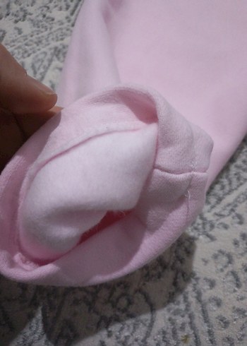 Kız Çocuk Pembe Rahat Kesim Tayt - Görsel 3