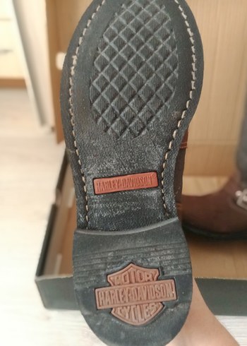 Harley-Davidson Kahverengi Deri Bayan Çizmesi AYRANCILAR - Görsel 8