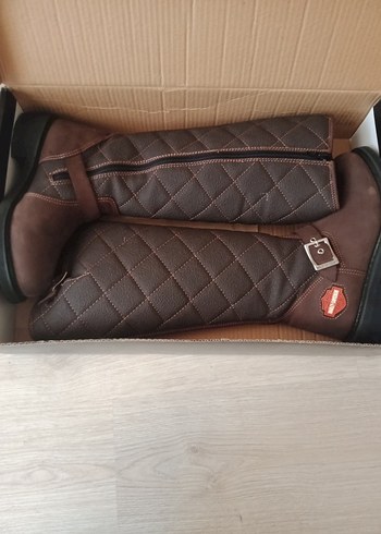 Harley-Davidson Kahverengi Deri Bayan Çizmesi AYRANCILAR - Görsel 9