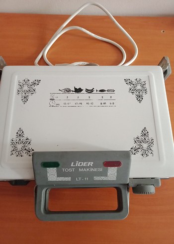Beden Renk Lider LT-11 Gri Tost Makinesi
