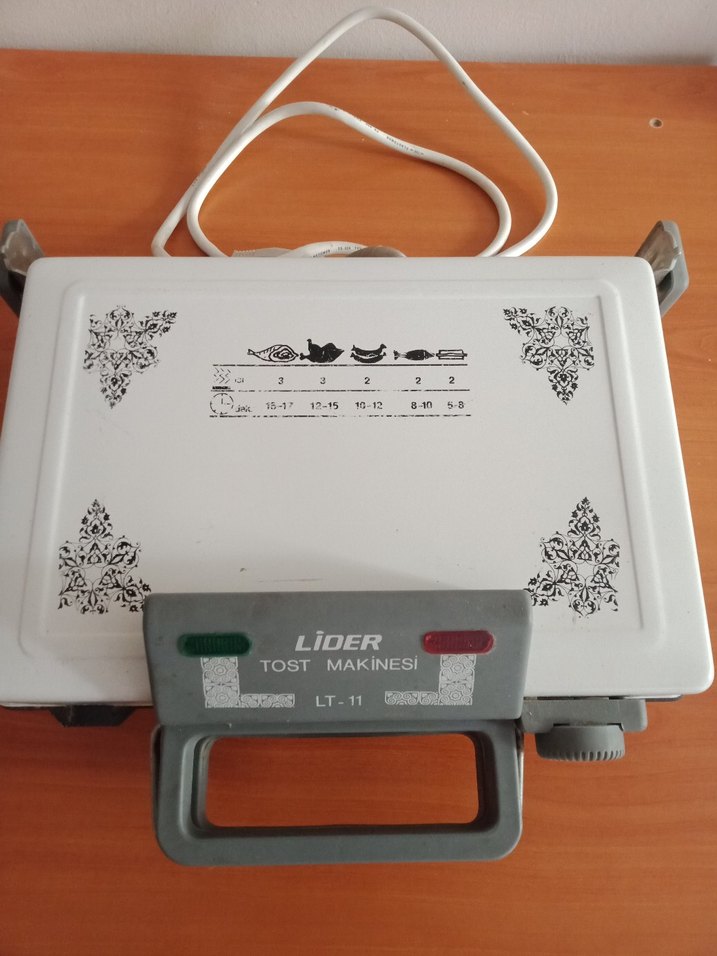 Lider LT-11 Gri Tost Makinesi - Görsel 4