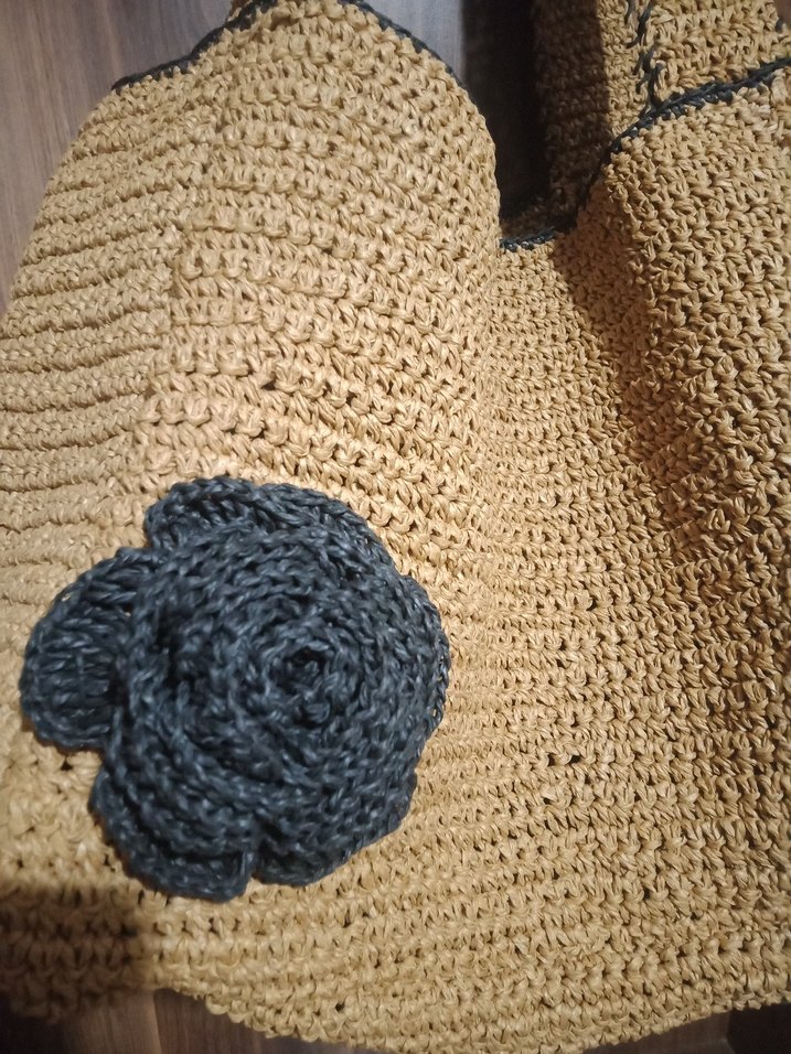 Bej Örgü Kadın Çanta - Görsel 3