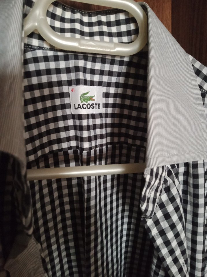 Gri Kareli Erkek Uzun Kollu Gömlek - Görsel 2