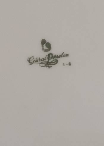 Beden beyaz Renk Pastel Çiçek Desenli Beyaz Yemek Tabağı