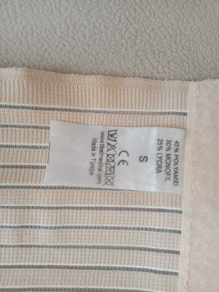 Camel Renkli Ortopedik Abdominal Korse - Görsel 5