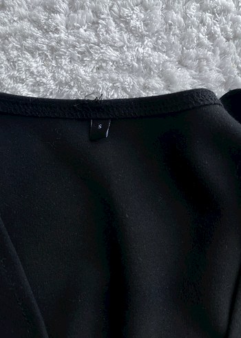 Düğmeli Siyah Kadın Yelek - Görsel 2