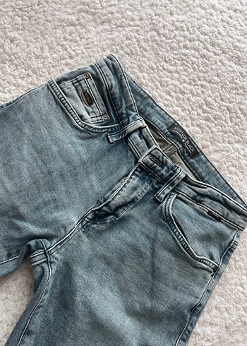 Erkek Mavi Denim  Kot Pantolon - Görsel 6
