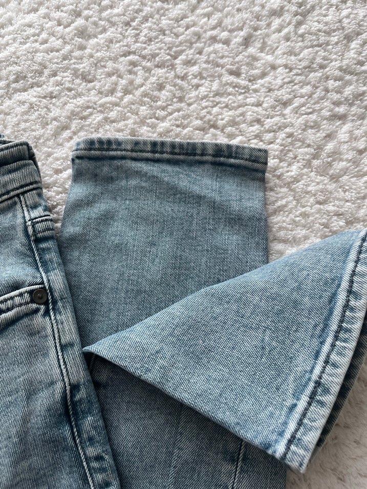 Erkek Mavi Denim  Kot Pantolon - Görsel 5