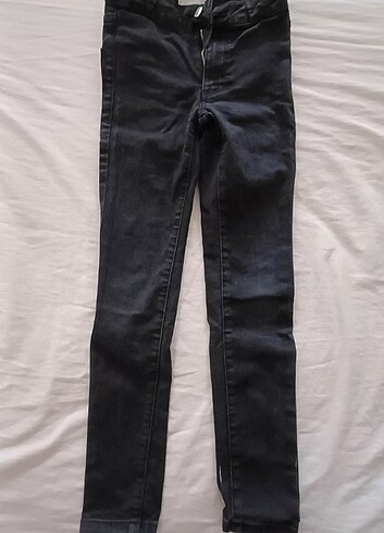 10 Yaş Beden siyah Renk Dar paça pantolon