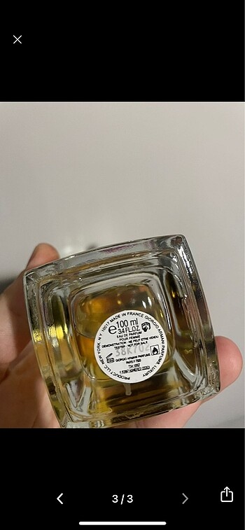 Beden Armani Si 100ml Orjinal