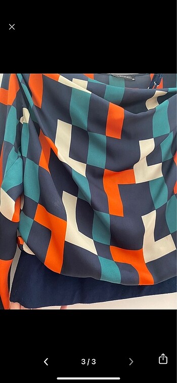 Desenli bluz - Görsel 3