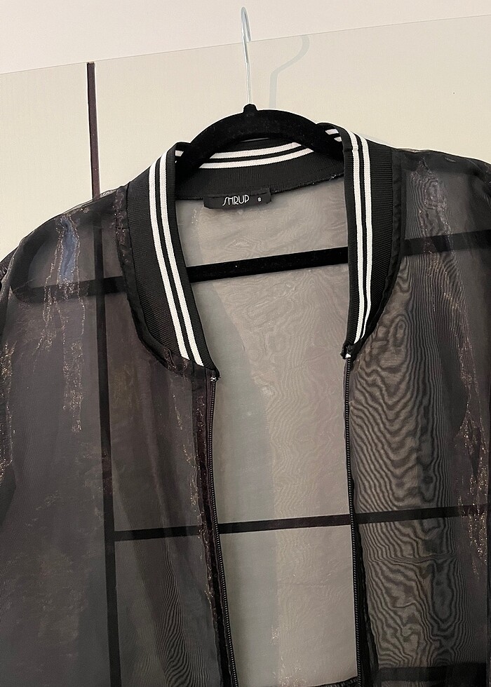 Transparan ceket - Görsel 3