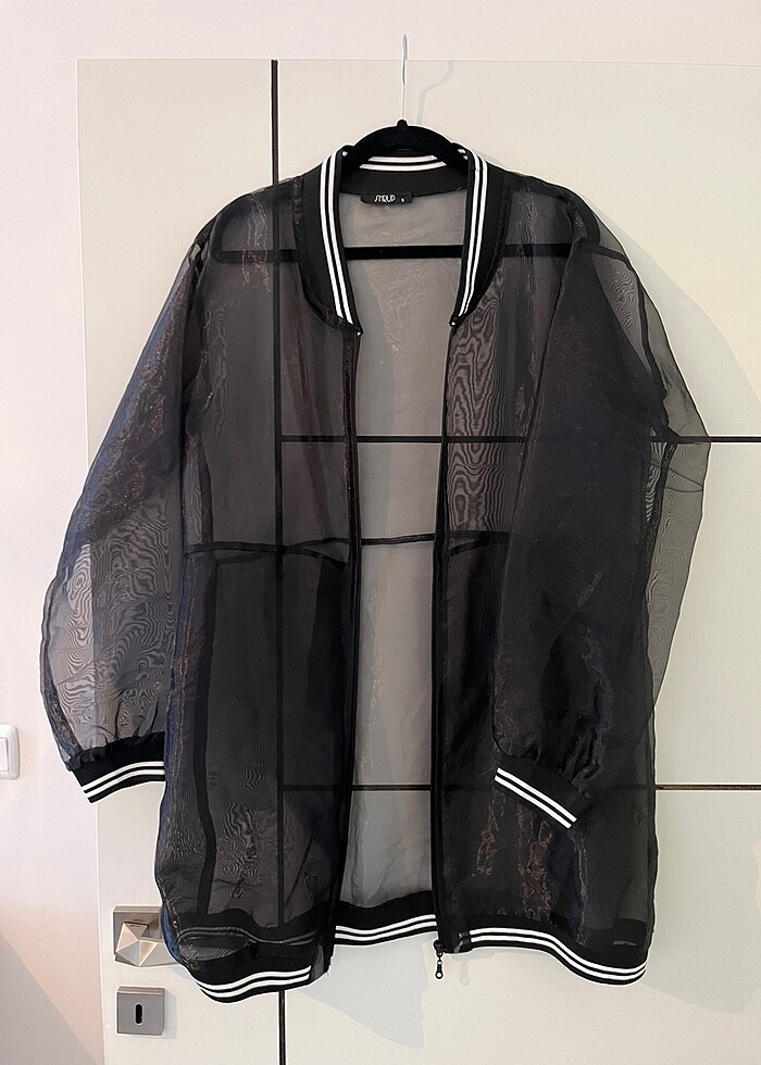 Transparan ceket - Görsel 4