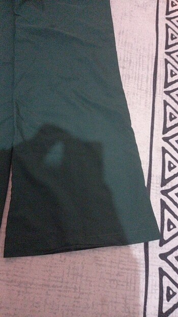 40 Beden yeşil Renk İspanyol pantolon 