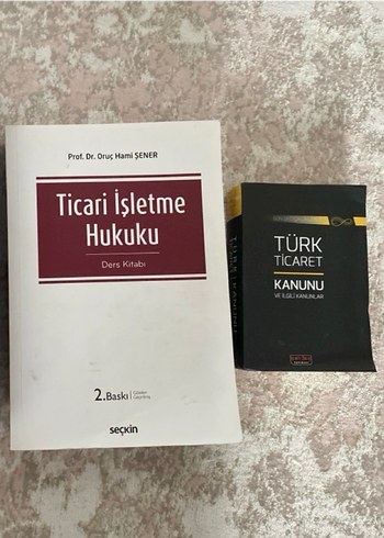 Ticari İşletme Hukuku ve Türk Ticaret Kanunu Kitapları