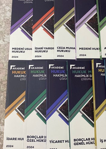 Hukuk Sınavlarına Hazırlık Kitap Seti