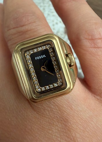 Fossil Altin Tonlu Tasli Saat
